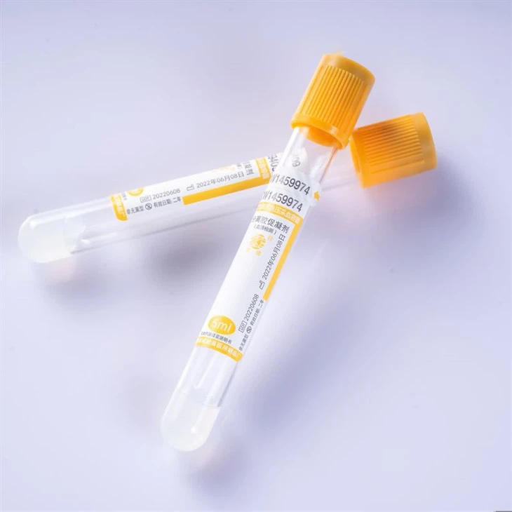 Gel & Clot Activator Tube Serum Zkumavka pro odběr krve