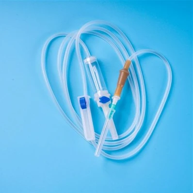 Disposable Infusion Set Made Of Medical Grade PVC